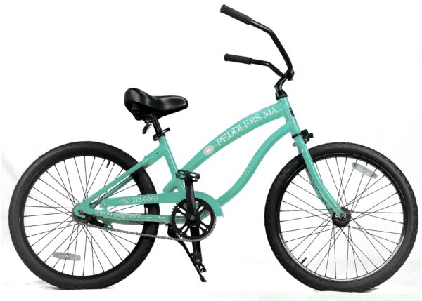 24” Kids Beach Cruiser, Seafoam
